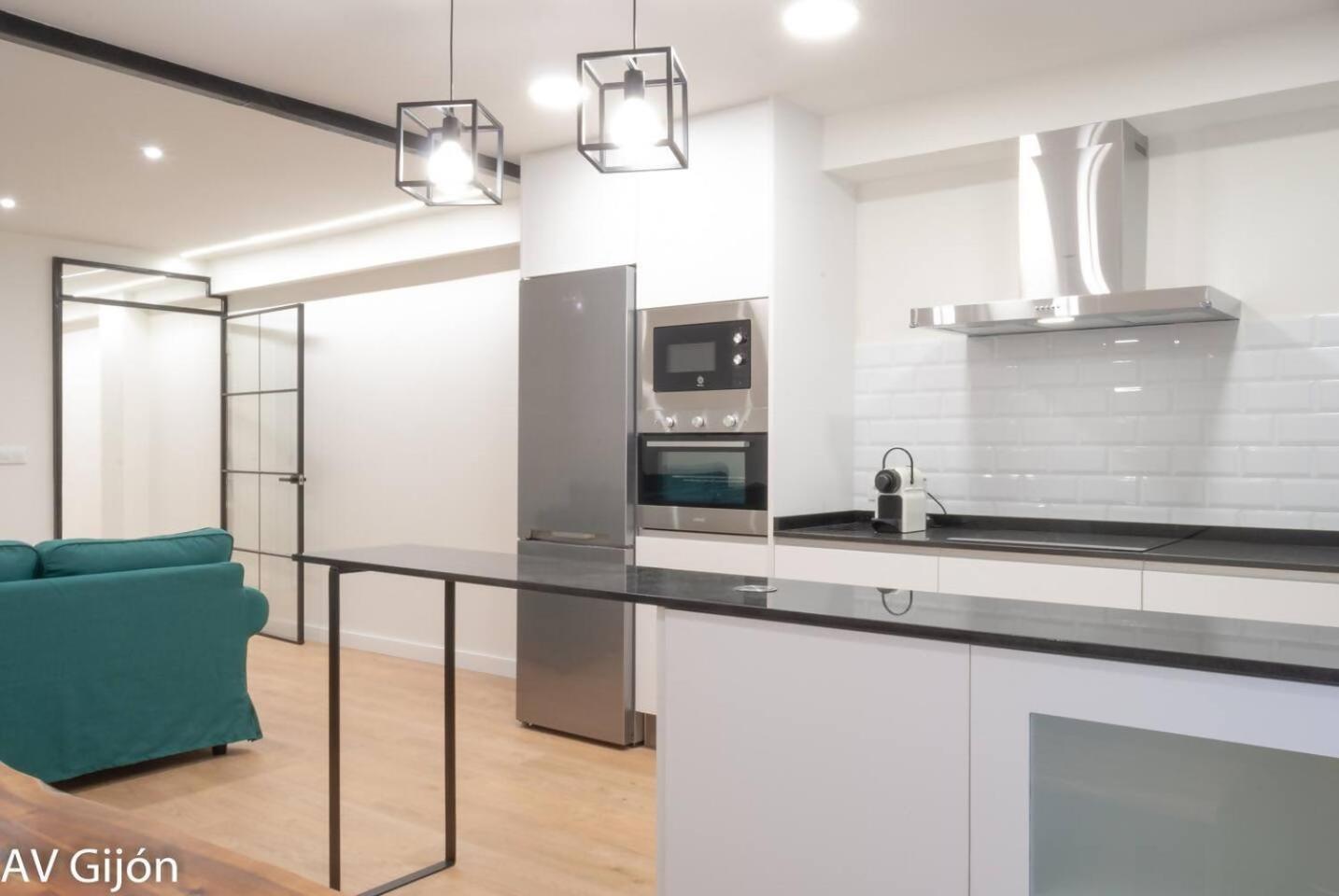 Apartamento La Playa 17 Gijón Dış mekan fotoğraf