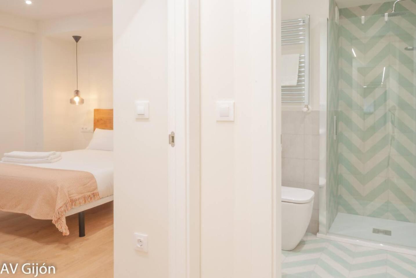 Apartamento La Playa 17 Gijón Dış mekan fotoğraf