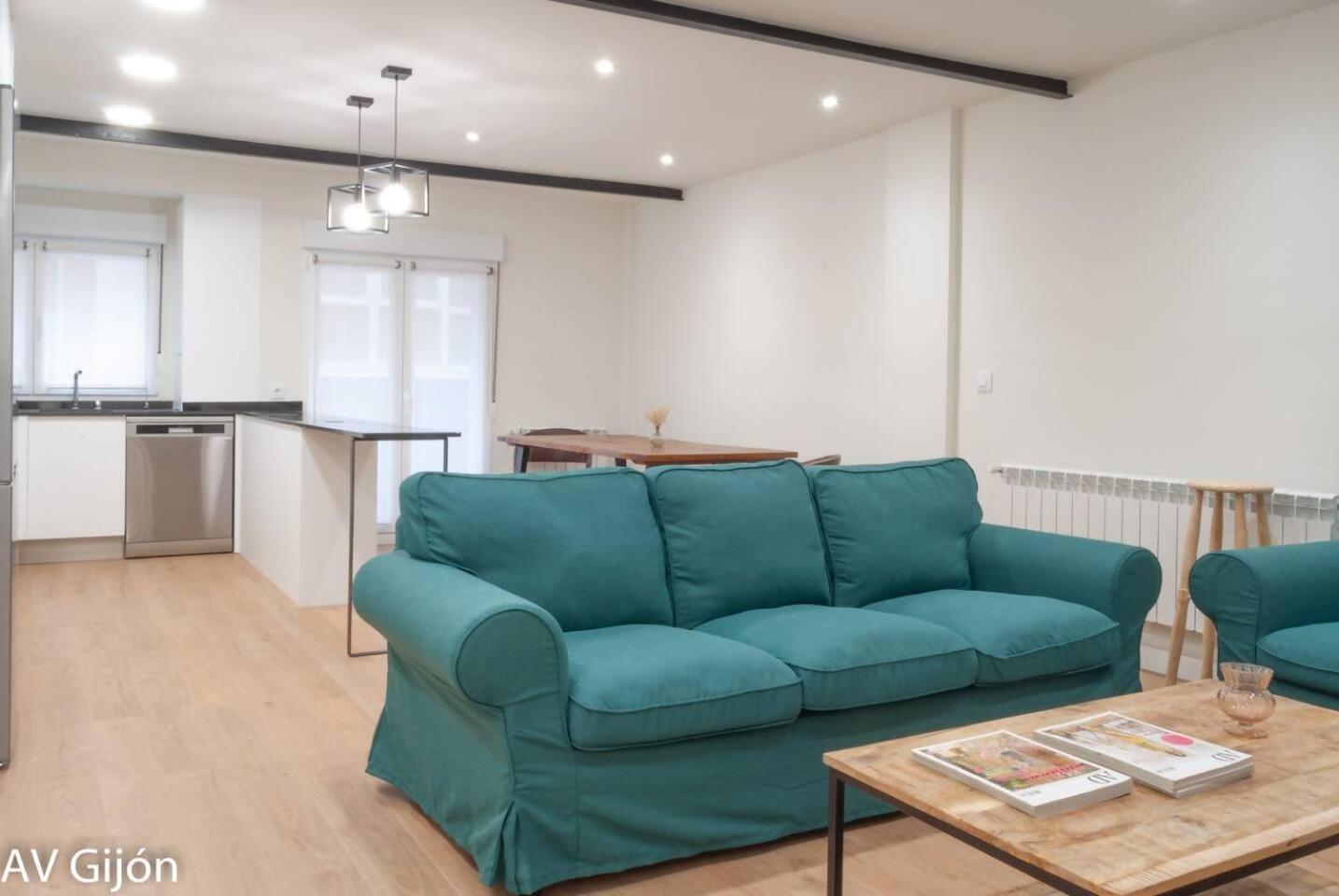 Apartamento La Playa 17 Gijón Dış mekan fotoğraf