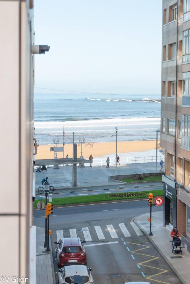 Apartamento La Playa 17 Gijón Dış mekan fotoğraf